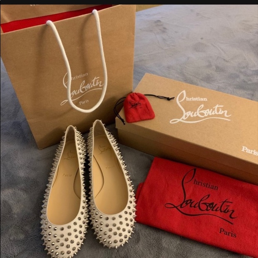 Christian Louboutin Women's Spike Flat